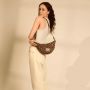 Sac banane Andréa 32 cm Leopard Cannelle