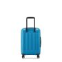 Valise cabine rigide Lutece Extensible 55 cm Bleu Paon