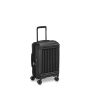 Valise cabine rigide Lutece Extensible 55 cm Noir