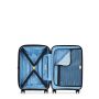 Valise cabine rigide Lutece Extensible 55 cm Magenta