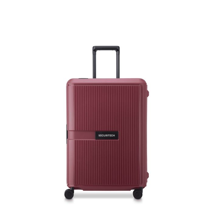 Valise rigide Securitech Stone 66,5 cm Bordeaux