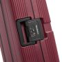 Valise rigide Securitech Stone 66,5 cm Bordeaux