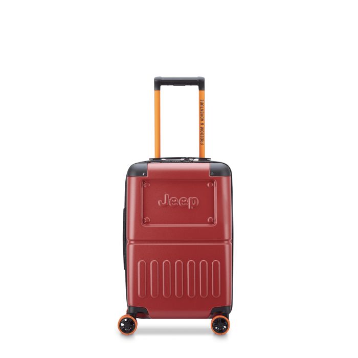 Valise cabine rigide Jeep Extensible 55 cm Piment
