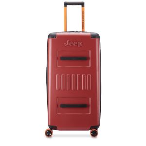 Valise trunk rigide Jeep Extensible 80 cm Piment