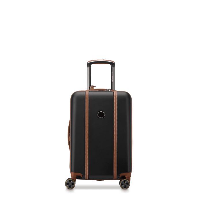 Valise cabine rigide Cadence Extensible Port USB 55 cm Noir