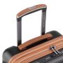 Valise cabine rigide Cadence Extensible Port USB 55 cm Noir
