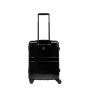 Valise cabine rigide Empreinte 55 cm Black