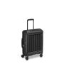 Valise cabine rigide slim Lutece Extensible 55 cm Noir