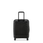 Valise cabine rigide slim Lutece Extensible 55 cm Noir