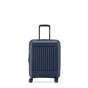 Valise cabine rigide slim Lutece Extensible 55 cm Bleu Marine