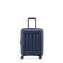Valise cabine rigide slim Lutece Extensible 55 cm Bleu Marine
