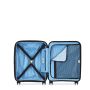 Valise cabine rigide slim Lutece Extensible 55 cm Bleu Marine