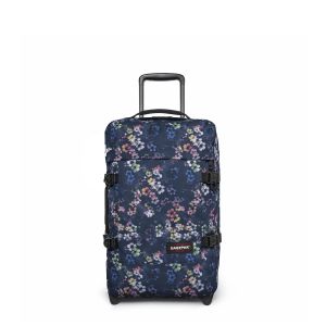 Valise cabine souple Strapverz S 51 cm Flora Fade Navy