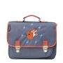 Grand Cartable 41 cm GRRR Bleu