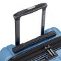 Valise cabine rigide Longitude Extensible 55 cm Bleu