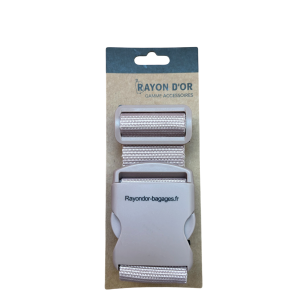 Sangle réglable fermeture à Clip 67336 190cm Rose
