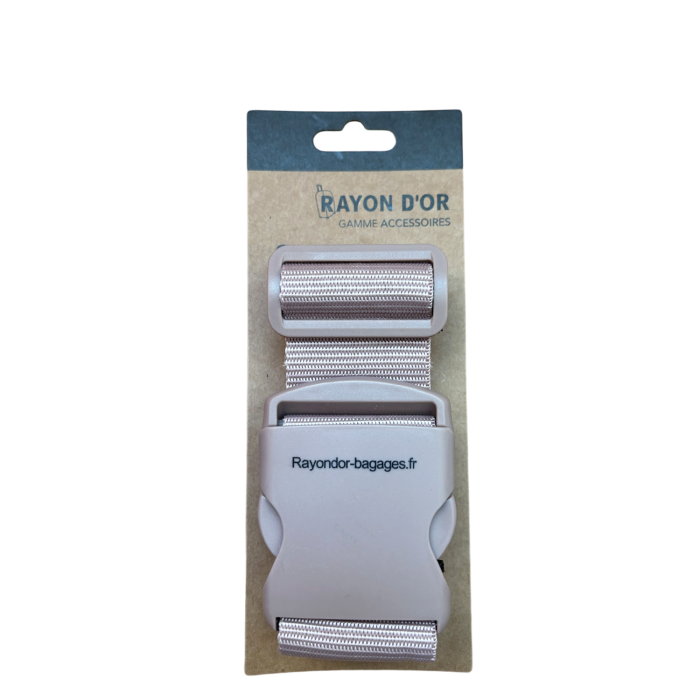 Sangle réglable fermeture à Clip 67336 190cm Rose