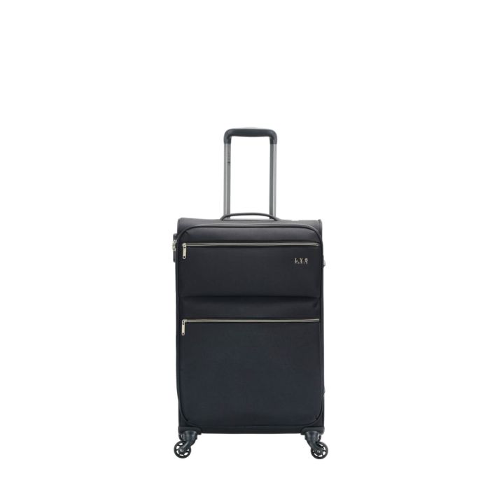 Valise cabine souple 1973 55 cm Noir Gris