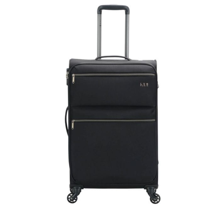 Valise souple 1973 77 cm Noir Gris