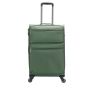 Lot de 3 valises souples 1973 55, 66 et 77 cm Vert