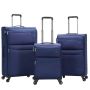 Lot de 3 valises souples 1973 55, 66 et 77 cm Marine