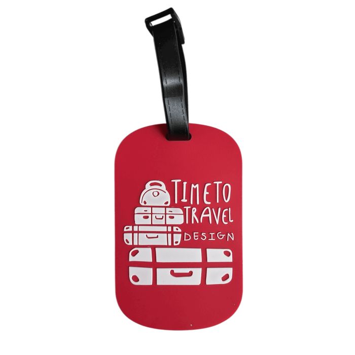 Porte-adresse 69501 Travel Red