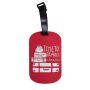 Porte-adresse 69501 Travel Red