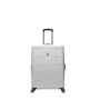 Lot de 3 valises rigides 367 Extensible 55, 66 et 77 cm Blanc/Bleu