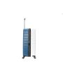 Lot de 3 valises rigides 367 Extensible 55, 66 et 77 cm Blanc/Bleu