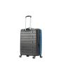 Lot de 3 valises rigides 367 Extensible 55, 66 et 77 cm Blanc/Noir