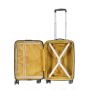 Lot de 3 valises rigides 367 Extensible 55, 66 et 77 cm Fuchsia/Taupe