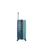 Lot de 3 valises rigides 367 Extensible 55, 66 et 77 cm Menthe/Bleu