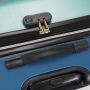 Lot de 3 valises rigides 367 Extensible 55, 66 et 77 cm Menthe/Bleu