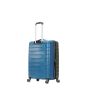 Lot de 3 valises rigides 367 Extensible 55, 66 et 77 cm Vert/Bleu