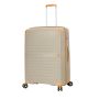 Lot de 3 valises rigides 59103 Extensibles 55, 66 et 76 cm Champagne