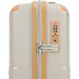 Lot de 3 valises rigides 59103 Extensibles 55, 66 et 76 cm Champagne