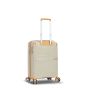 Lot de 3 valises rigides 59103 Extensibles 55, 66 et 76 cm Champagne