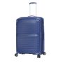 Lot de 3 valises rigides 59103 Extensibles 55, 66 et 76 cm Dark blue