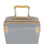 Lot de 3 valises rigides 59103 Extensibles 55, 66 et 76 cm Wine red