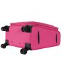 Lot de 3 valises souples 2105 Extensible 55, 66 et 77 cm Fuchsia