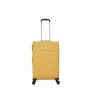 Lot de 3 valises souples 2105 Extensible 55, 66 et 77 cm Moutarde