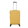 Lot de 3 valises souples 2105 Extensible 55, 66 et 77 cm Moutarde