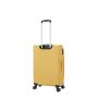 Lot de 3 valises souples 2105 Extensible 55, 66 et 77 cm Moutarde