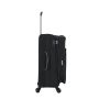 Lot de 3 valises souples 2105 Extensible 55, 66 et 77 cm Noir