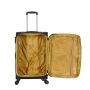 Lot de 3 valises souples 2105 Extensible 55, 66 et 77 cm Noir