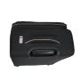 Lot de 3 valises souples 2105 Extensible 55, 66 et 77 cm Noir