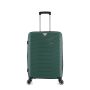 Lot de 4 valises rigides 2435 Extensible 55, 66, 76 et 87 cm Vert