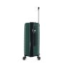 Lot de 4 valises rigides 2435 Extensible 55, 66, 76 et 87 cm Vert