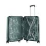 Lot de 4 valises rigides 2435 Extensible 55, 66, 76 et 87 cm Vert