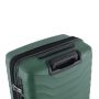 Lot de 4 valises rigides 2435 Extensible 55, 66, 76 et 87 cm Vert